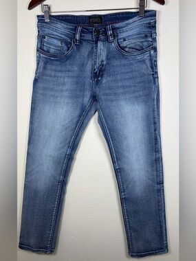 Steve’s Jeans Men’s 30x30 Light Wash Stretch Slim Straight Denim Jeans